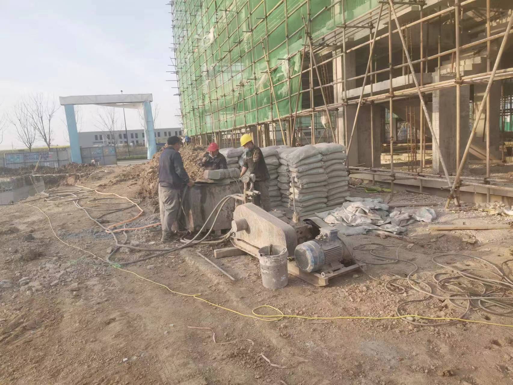 茶陵别墅下沉注浆